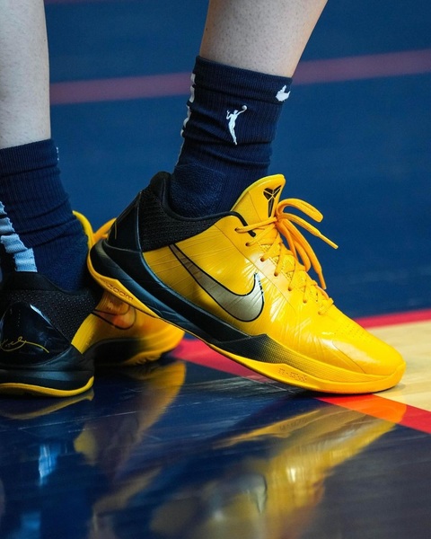 Caitlin Clark With Her First Nike Kobe 5 Protro PE Grailify